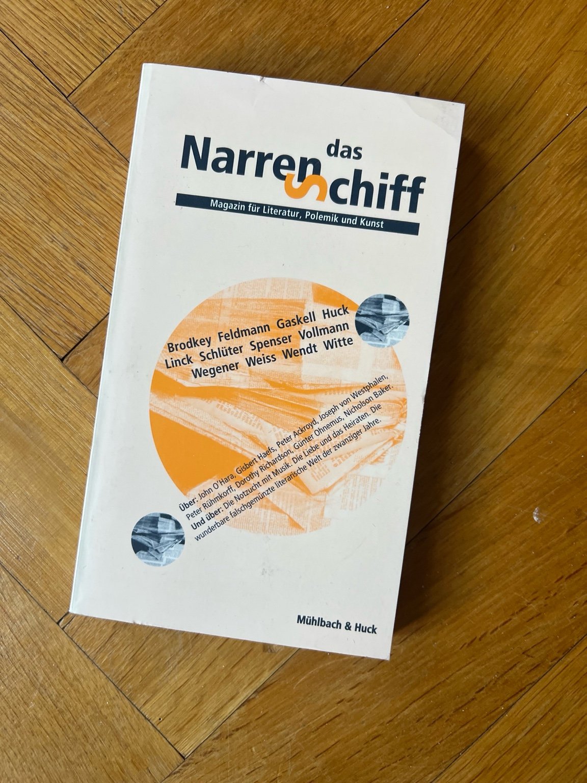 Das Narrenschiff (white cover)